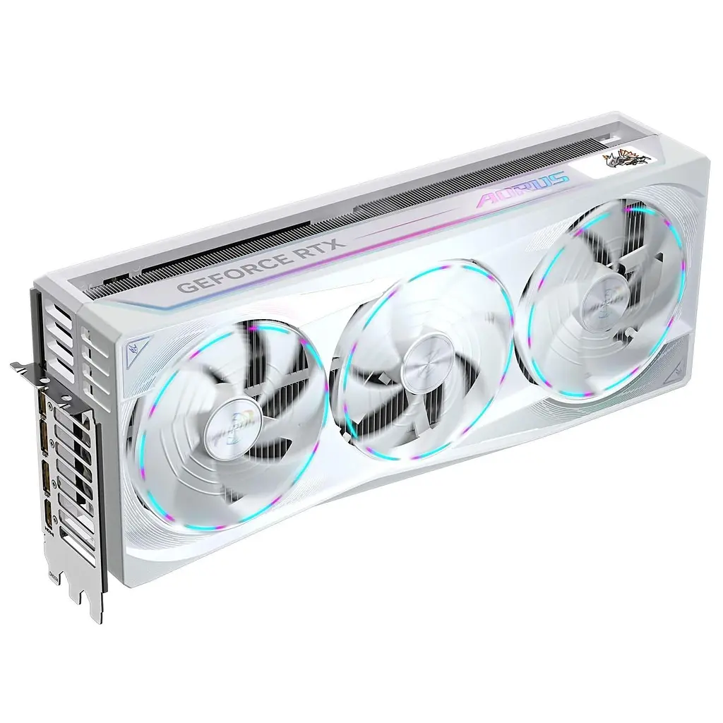 Відеокарта GIGABYTE RTX 5090 32GB AORUS STEALTH ICE (GV-N5090AORUSST ICE-32GD) (GDDR7, 512 bit, PCI-E v5.0 x16) - фото 3