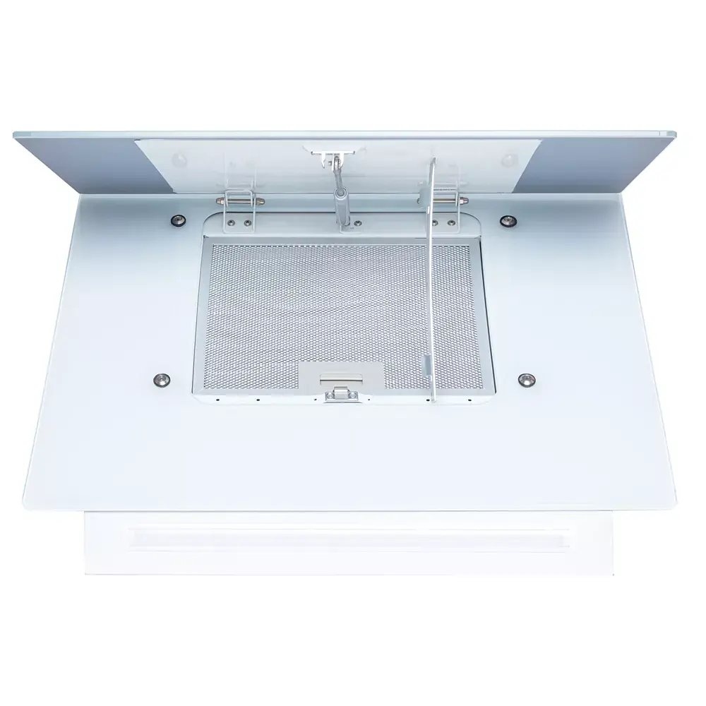 Вытяжка декоративная наклонная WEILOR PDL 62304 WH 1100 LED Strip - фото 6