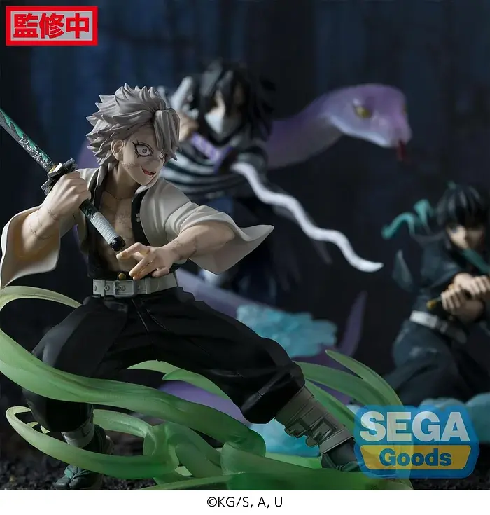Фигурка Sega Клинок, рассекающий демонов Санеми Синадзугава Demon Slayer Sanemi Shinazugawa 13 см S DS SS 13 - фото 7