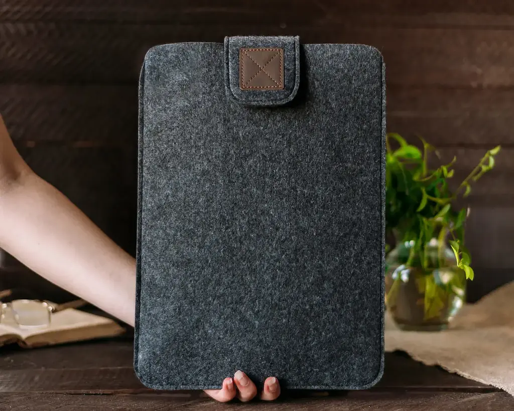 Чохол Gmakin Apple MacBook Air/Pro 15` GM56-15 Felt Case (Black) [73565] - фото 9