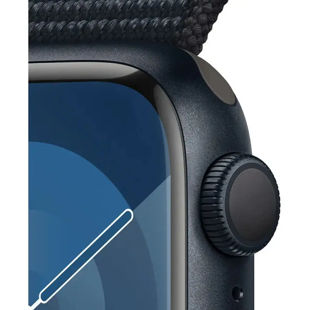 Apple Watch Series 9 GPS 41mm Midnight Aluminium with Midnight Sport Loop MR8Y3 - фото 3