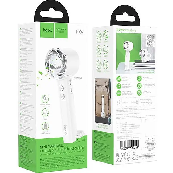 Портативный вентилятор Hoco HX61 [137679] - фото 4