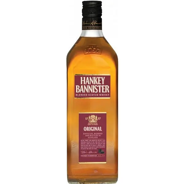 Упаковка віскі Hankey Bannister Original 40% 12 л у коробці (1 л х 12 шт.) - фото 3