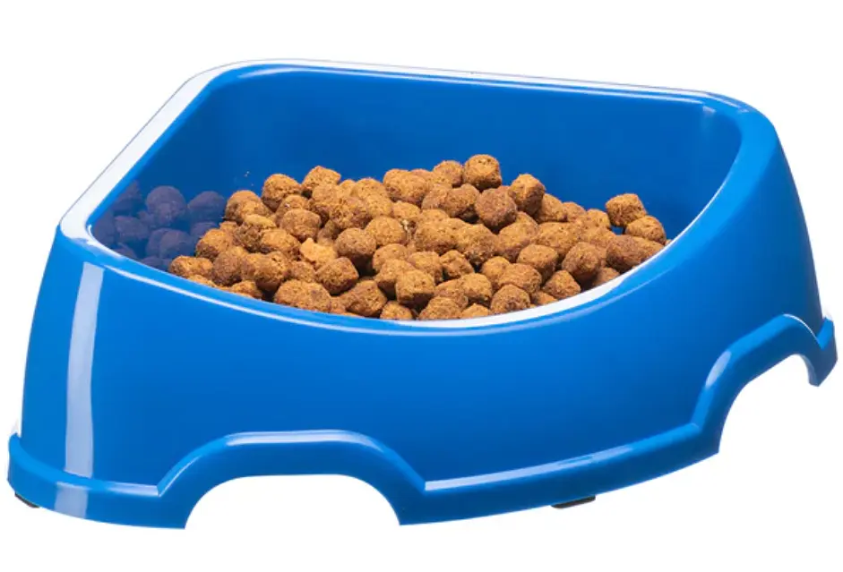 Миска для собак та котів Ferplast Party 20 кутова пластикова синя 24x21x7 см 500 мл 71120099 - фото 2