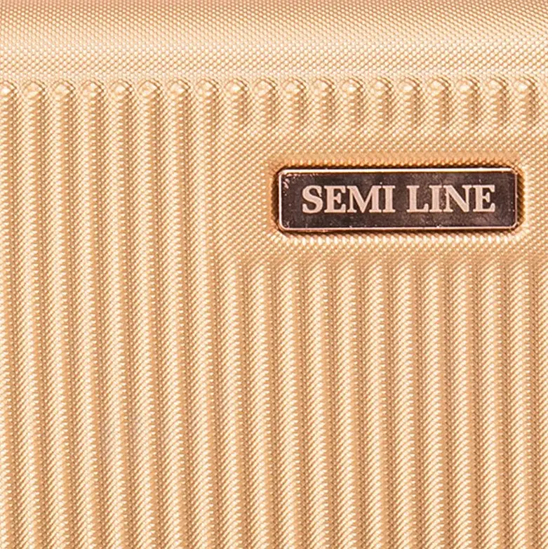 Бьюти-кейс Semi Line 4.5L Gold (T5663-1) (DAS302638) - фото 8