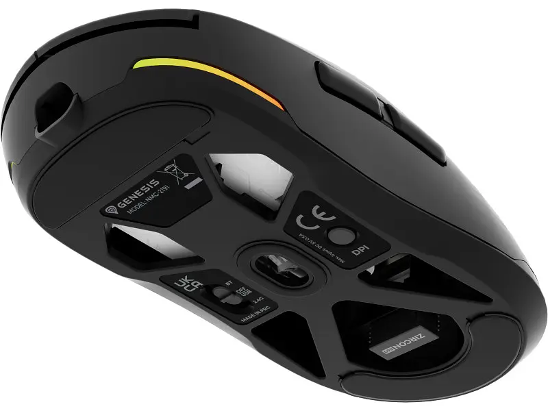 Миша Genesis Zircon 660 Wireless Black (NMG-2191) - фото 9