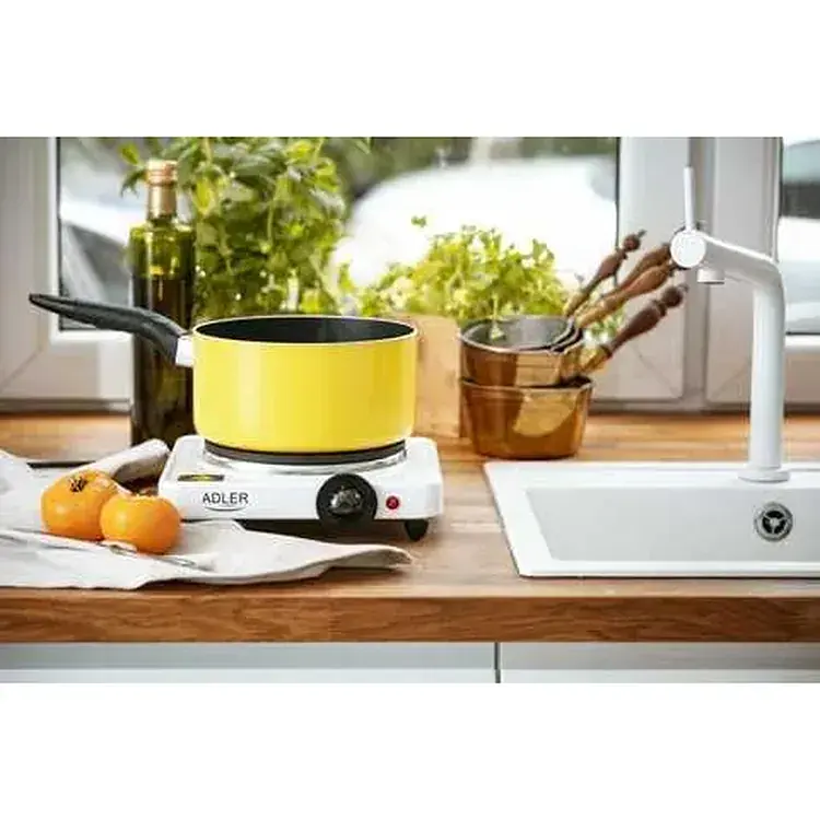 Плита электрическая Adler AD 6503 на 1 конфорку 1500 Вт плавная регулировка температуры компактная - фото 4