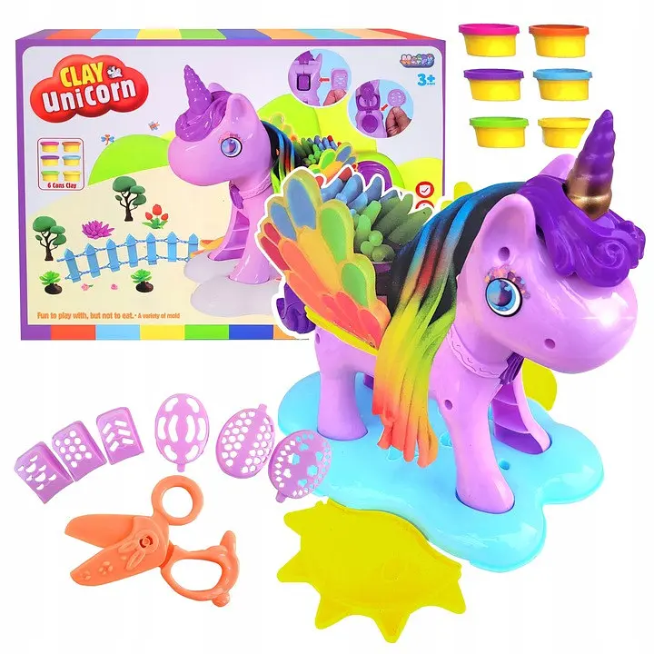 Набір для Ліпки Тісто My Little Horse 6 кольорів з Аксесуарами - фото 5