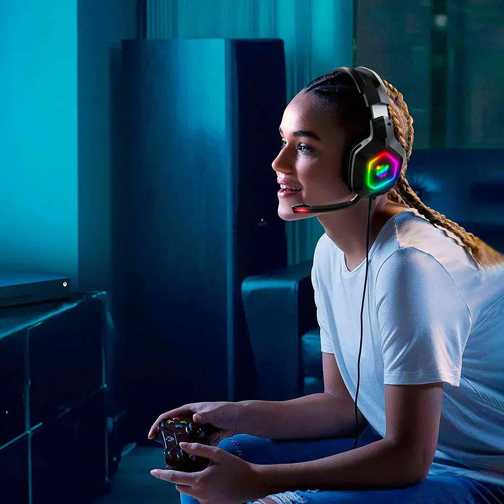 Навушники Onikuma Gaming with RGB LED K10 7.1 - фото 3