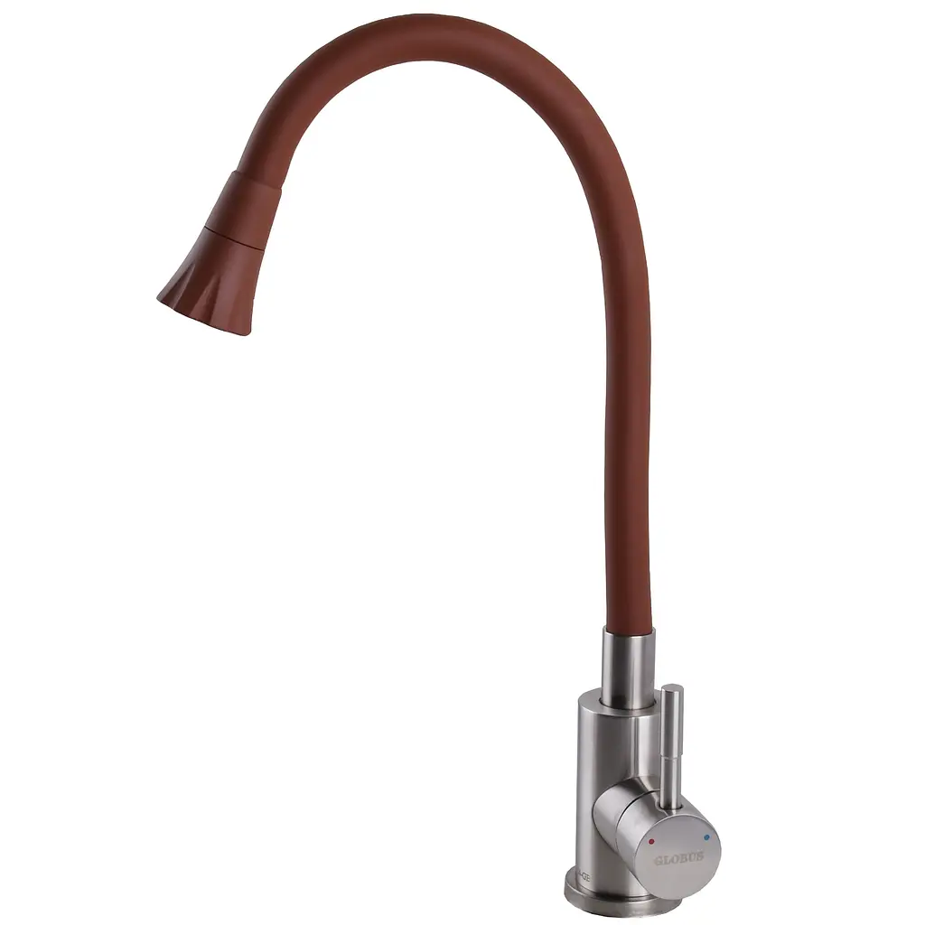 Змішувач для кухні Globus Lux Alpen SBT1-203SA-R10 Коричневий - фото 3