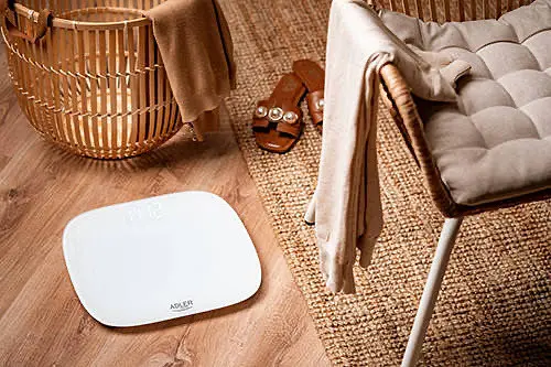 Ваги підлогові Adler AD 8176 Скляні до 180 кг сенсорне керування - фото 4