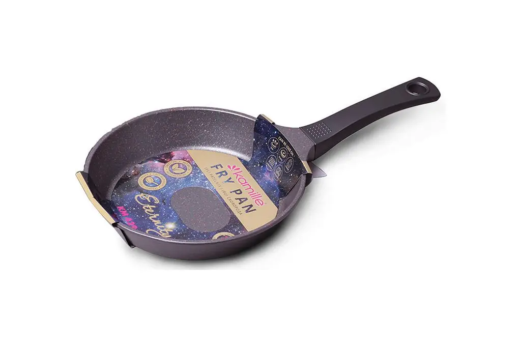 Сковорода антипригарна Kamille 24 см Eternity алюміній - фото 2