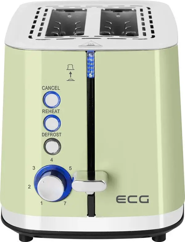 Тостер ECG ST 2766 Vintage Olive - фото 5