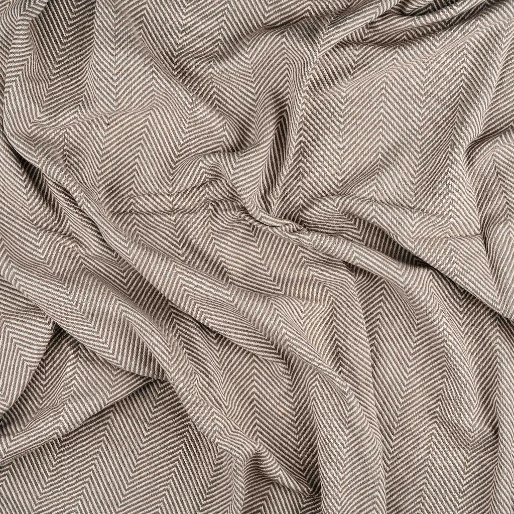 Плед Ardesto Basic, 200х230см, 100% бавовна, бежевий (ART0920BB) - фото 3