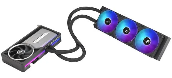 Видеокарта ASUS RTX 5090 32GB ROG Astral LC OC Edition (ROG-ASTRAL-LC-RTX5090-O32G-GAMING) (GDDR7, 512 bit, PCI-E v5.0 x16) - фото 7