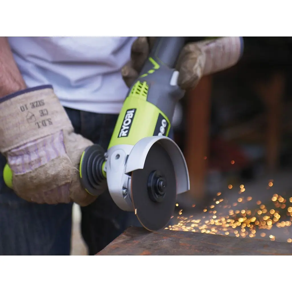 Кутова шліфмашина Ryobi ONE+ R18AG-0 (5133001903) [134010] - фото 4