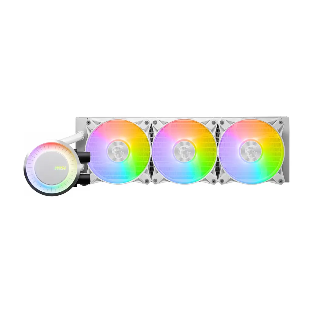 Система рідинного охолодження MSI MAG CoreLiquid E360 White - фото 3