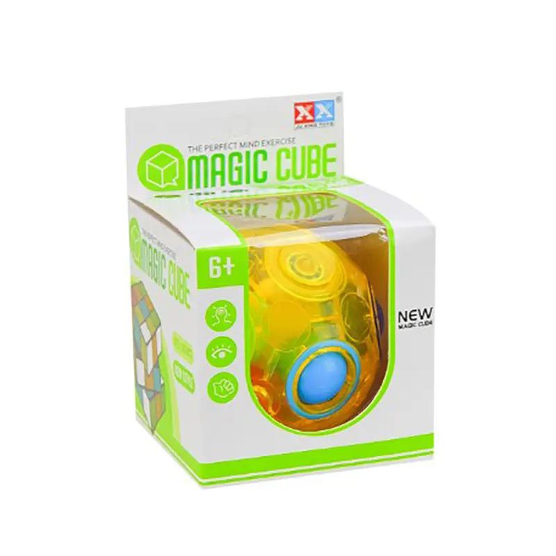 Дитяча головоломка-куля "Magic Cube" Bambi 8608/8609/8610(Yellow) - фото 2