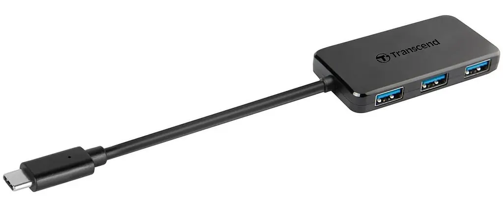 USB-Хаб Transcend USB Type-C HUB 4 ports (TS-HUB2C) - фото 5