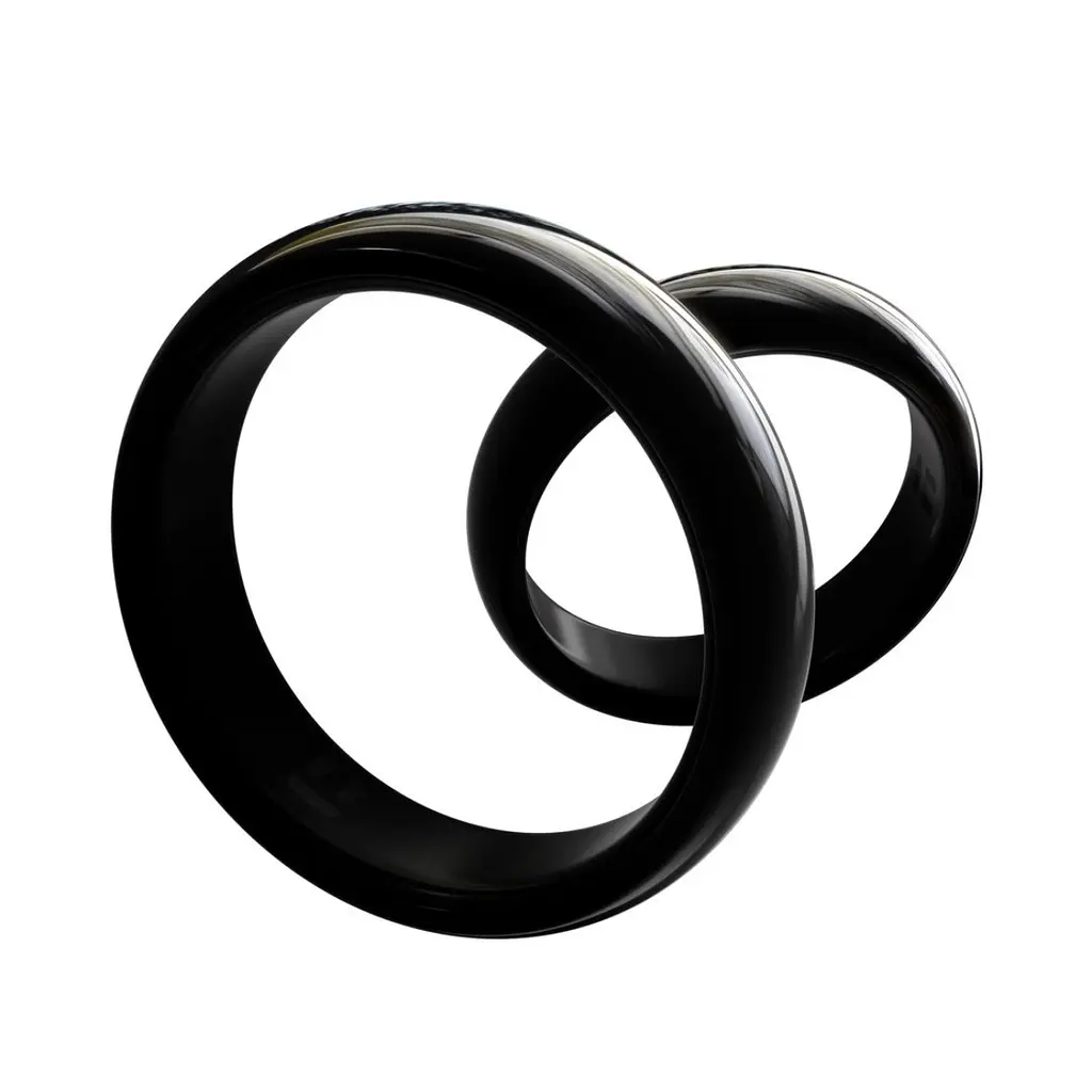 Криптокошелек Tangem Ring Wallet 2.0 набор из 2 карт и 1 кольца (Размер 9US - 18.89мм) Black - фото 4