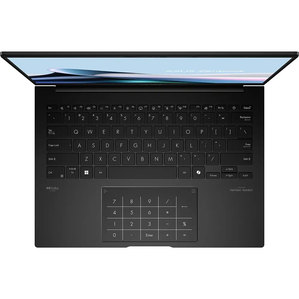 Ноутбук ASUS Zenbook 14 OLED UM3406KA-PP301X, AMD Ryzen AI 7 350 до 5.0GHz, 14" 3K, 32GB, SSD 1TB, AMD Radeon Graphics, Windows 11 Pro - фото 4