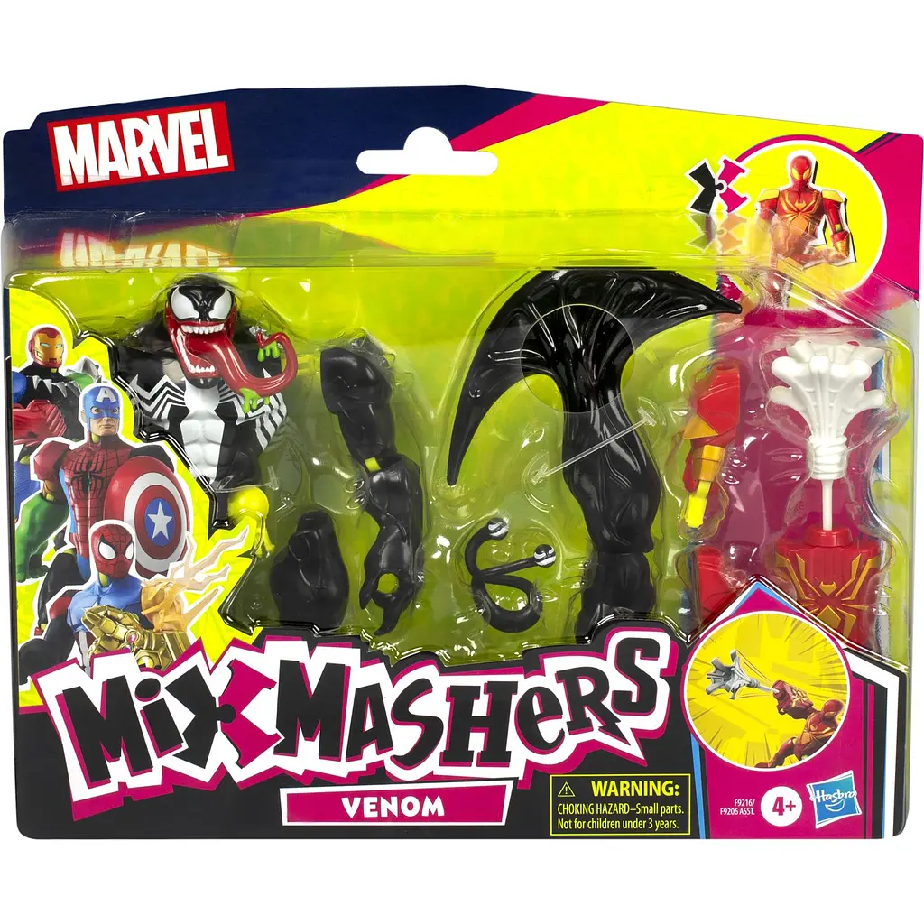 Іграшка-фігурка Hasbro Marvel MixMashers Spider-Man Venom (F9206_F9216) - фото 6