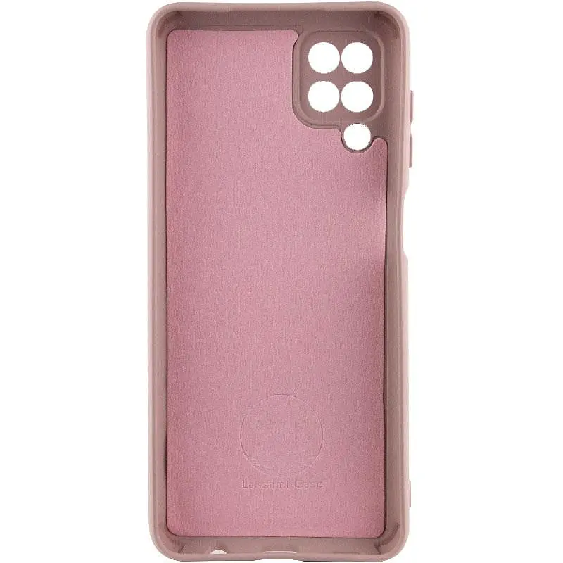 Чохол Silicone Cover Ummi Lakshmi Full Camera (AA) для Samsung Galaxy A12 Рожевий / Pink Sand - фото 2