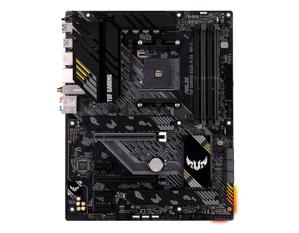 Материнская плата TUF GAMING B550-PLUS WIFI II sAM4 B550 4xDDR4 M.2 HDMI DP Wi-Fi BT ATX Asus teh0018971 - фото 2