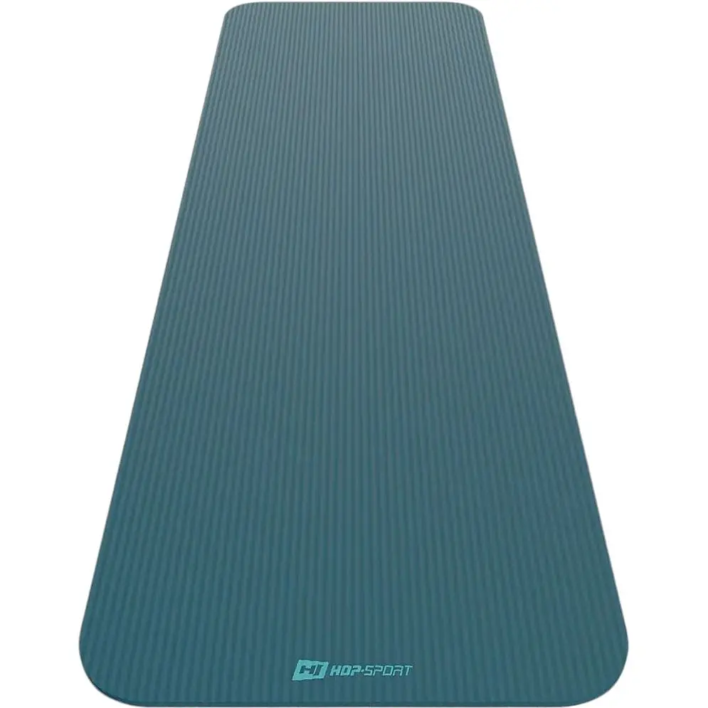 Килимок для йоги Hop-Sport HS-NB010GM NBR 1 см темний морський - фото 2