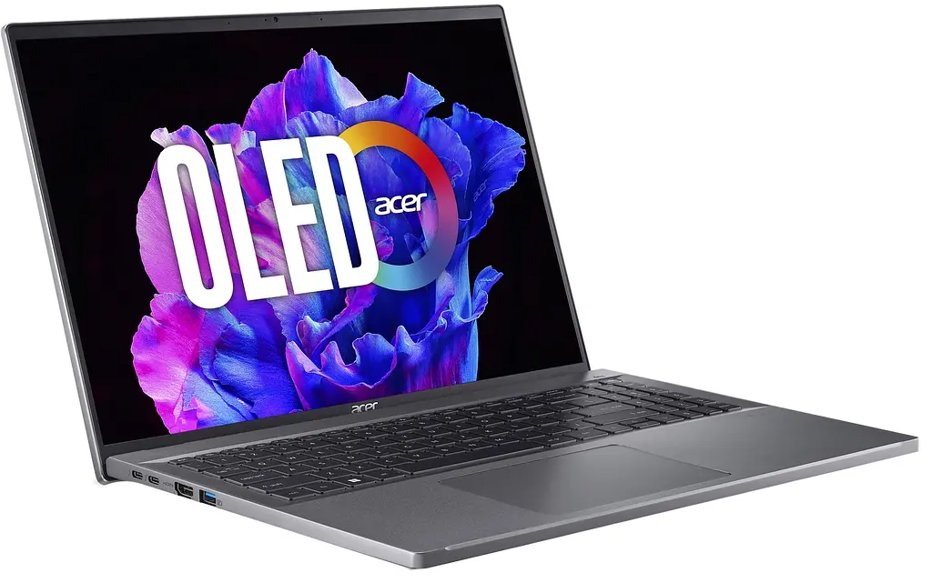 Ноутбук Acer Swift Go 16 SFG16-71 16 3.2K OLED, Intel i7-13700H, 16GB, F1TB, UMA, Win11, сірий (NX.KFGEU.004) - фото 2
