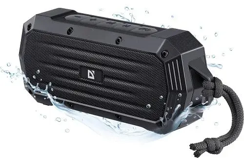 Колонка портативна Octagon, Black, 5 Вт Defender teh0021012 - фото 2