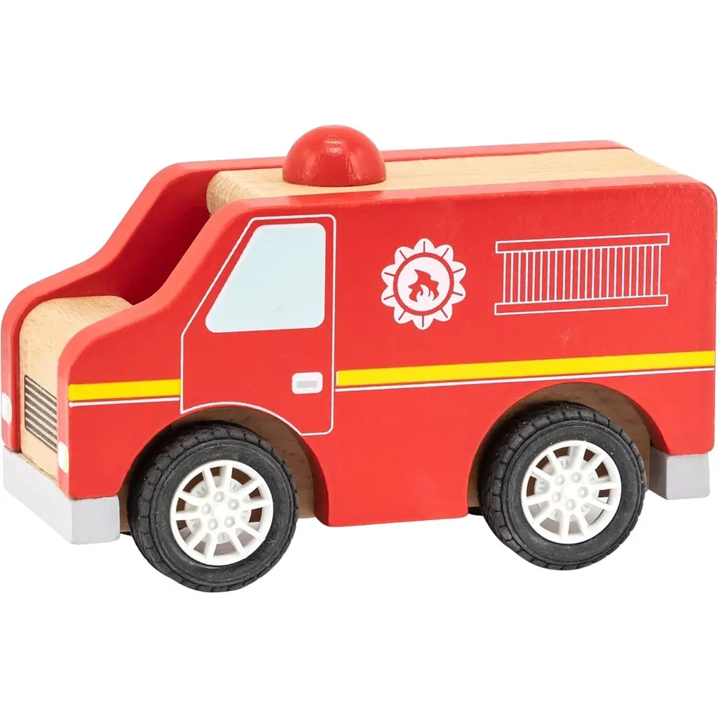 Деревянная машинка Viga Toys Пожарная (44512) - фото 2