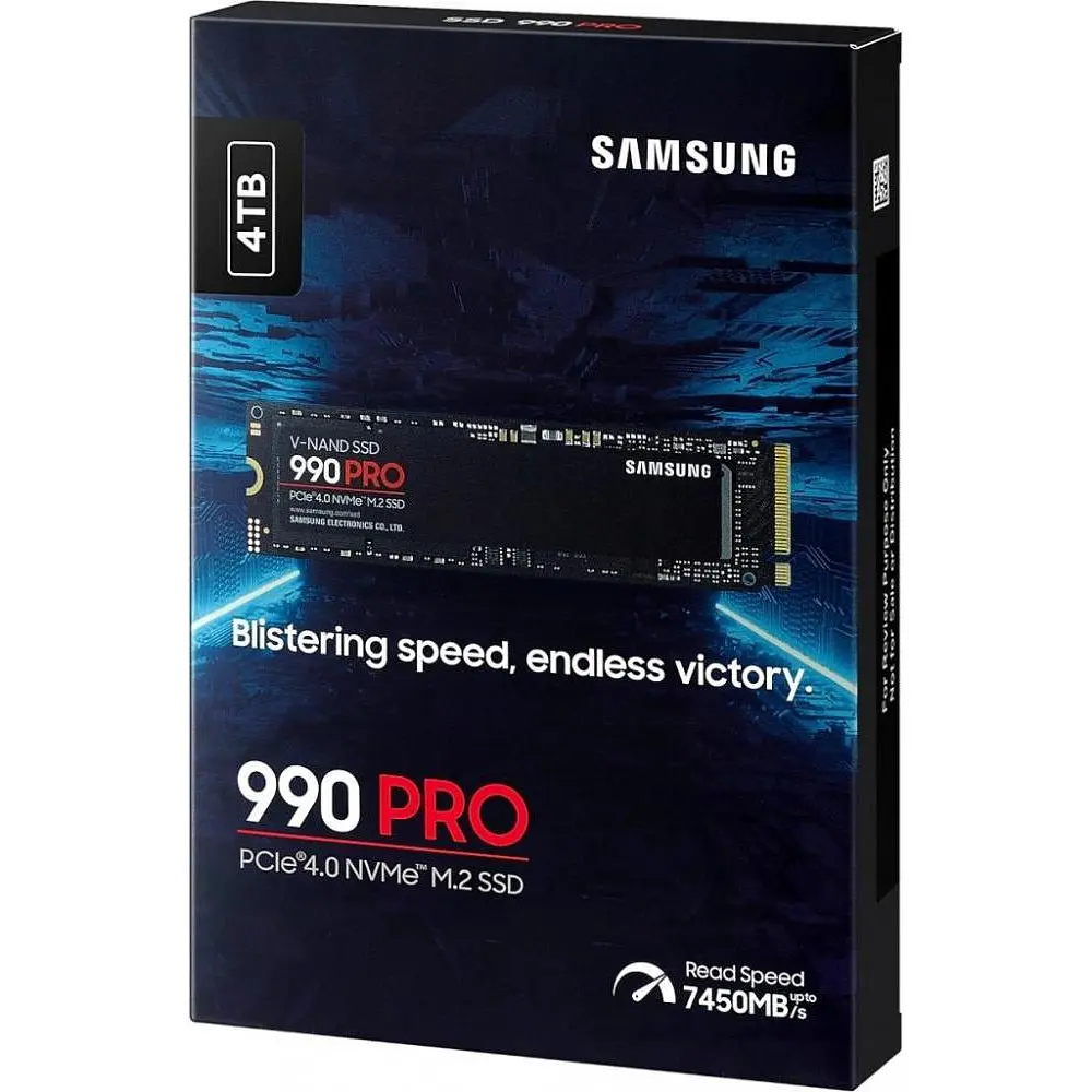 SSD накопичувач Samsung 990 PRO 4 TB (MZ-V9P4T0BW) - фото 7