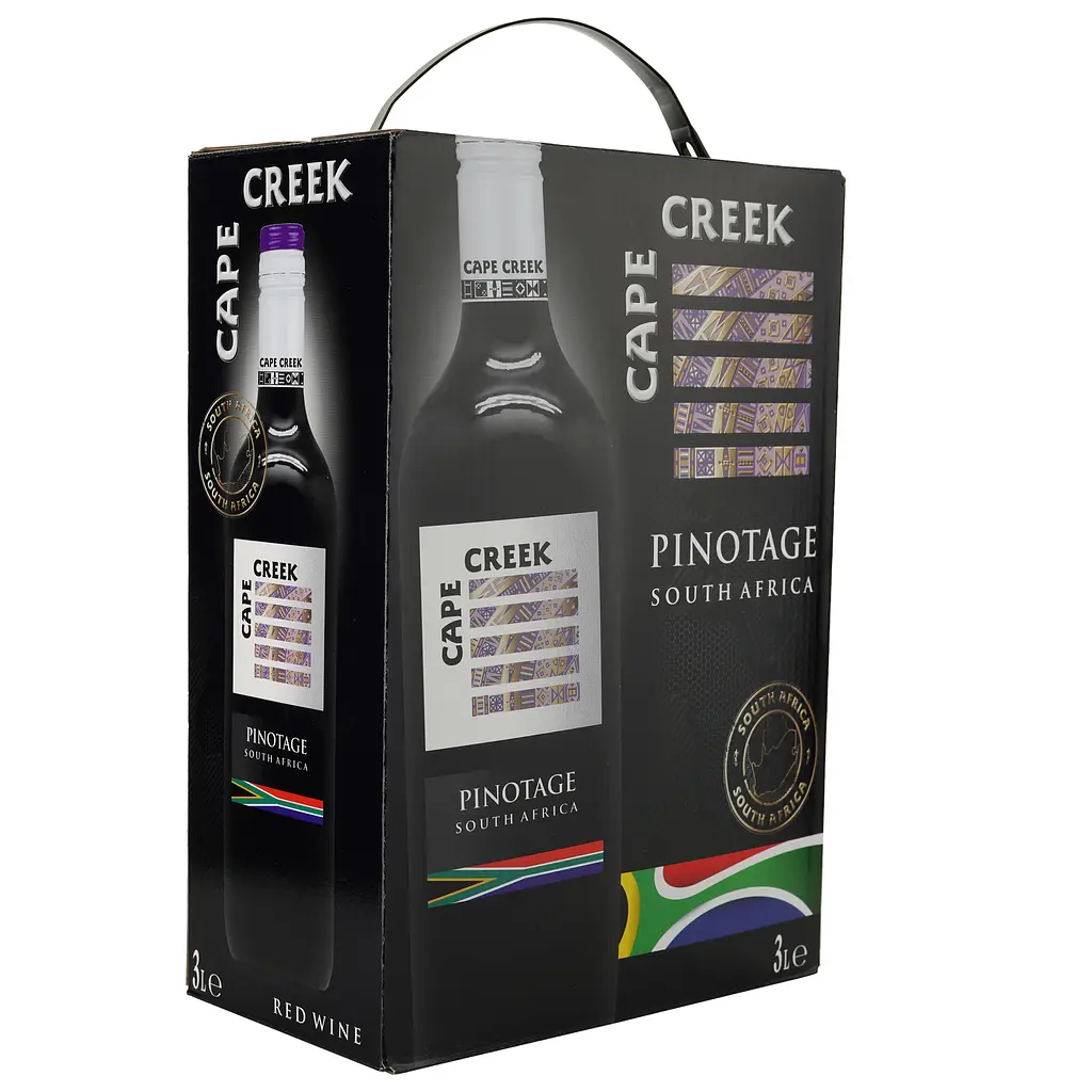 Вино Cape Creek Pinotage, красное, сухое, 3 л - фото 2