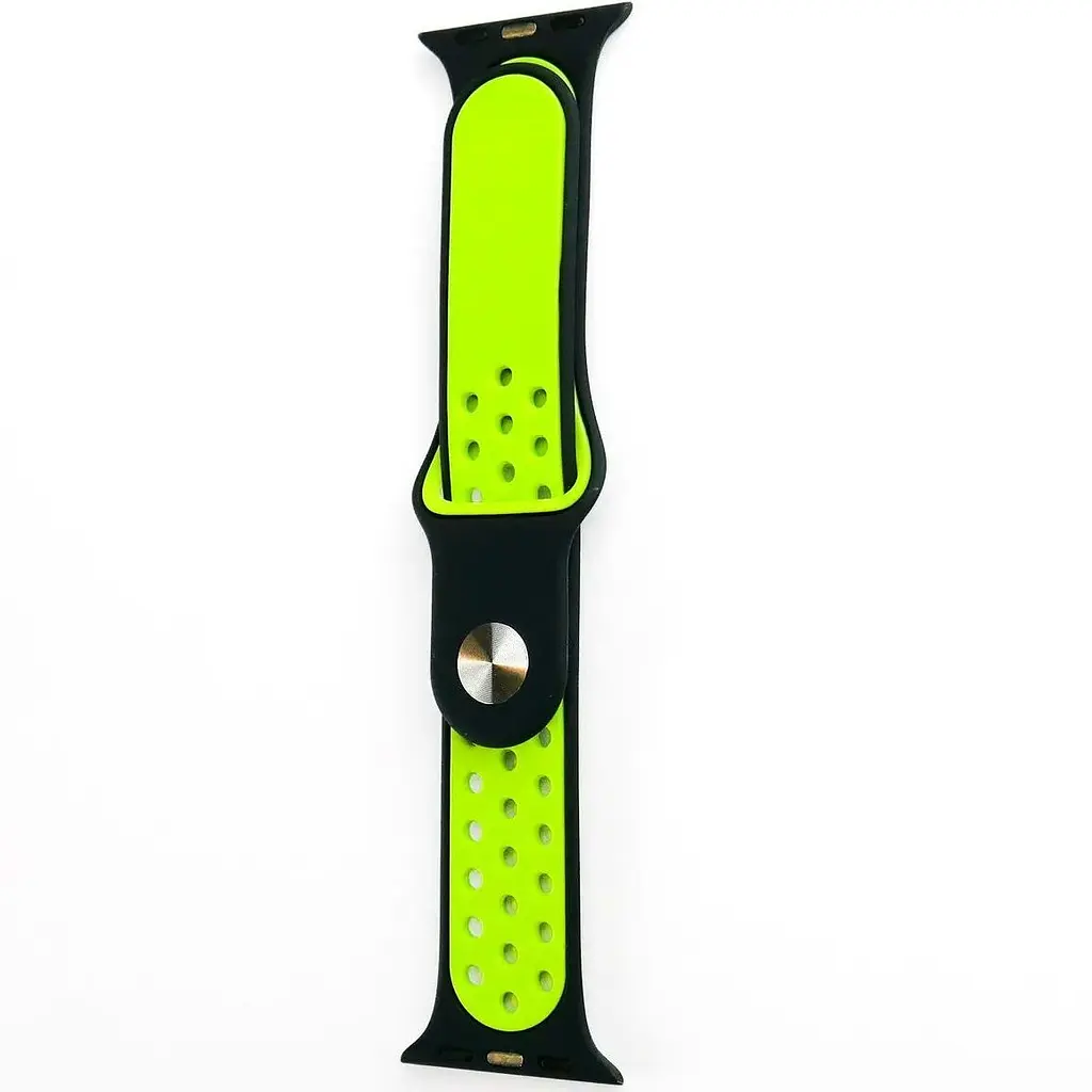 Ремінець Apple Watch Nike Sport 38/40/41 mm Чорний/Volt