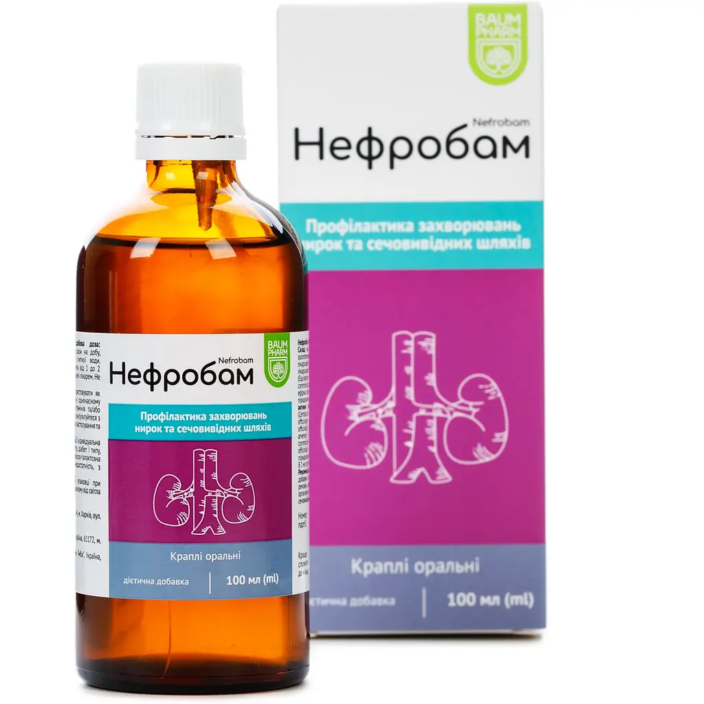Добавка Baum Pharm Нефробам 100 мл - фото 3