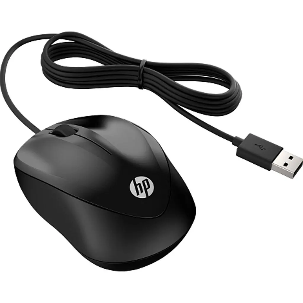 Миша HP 1000 USB Black (4QM14AA) - фото 4