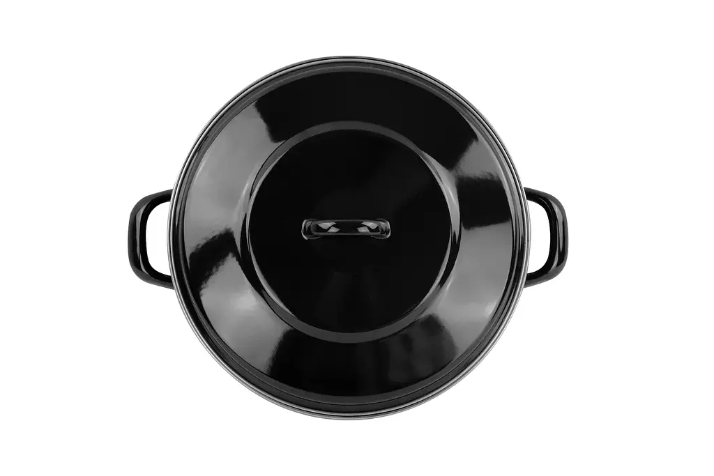 Каструля-Жаровня з емальованої сталі Dutch Oven 26 см 5 л чорна VITRINOR - фото 5