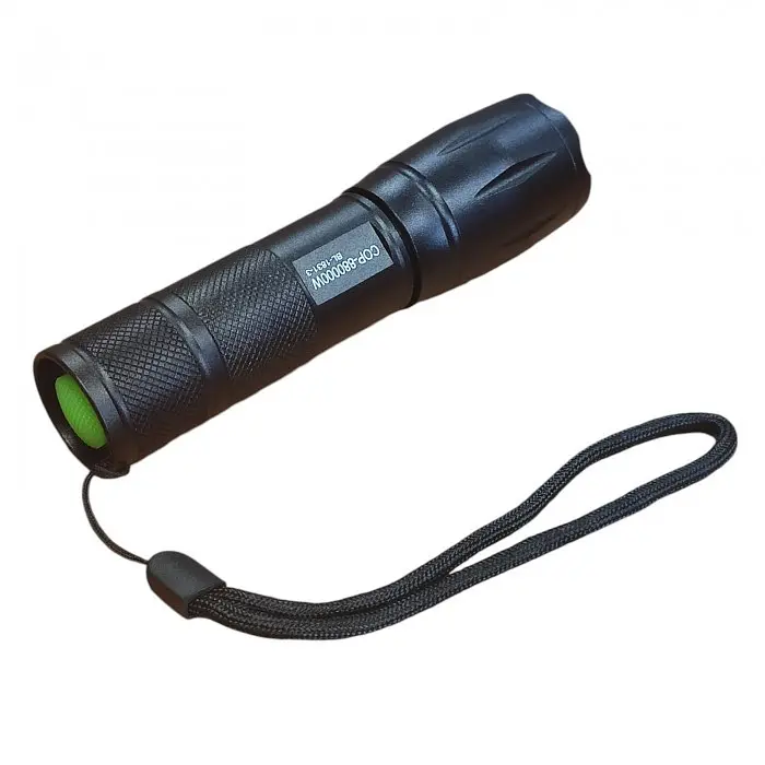 Ліхтар тактичний X-Balog BL-1831-3 акумуляторний ручний білий та червоний світлодіод Zoom - фото 3