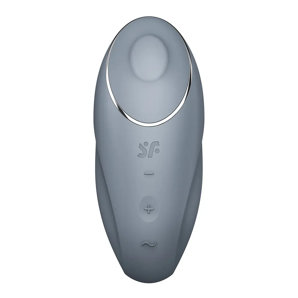 Вібростимулятор-пульсатор Satisfyer Tap & Climax 1 Bluegrey, ефект постукування пальцем Satisfyer SX0568 99303 - фото 4
