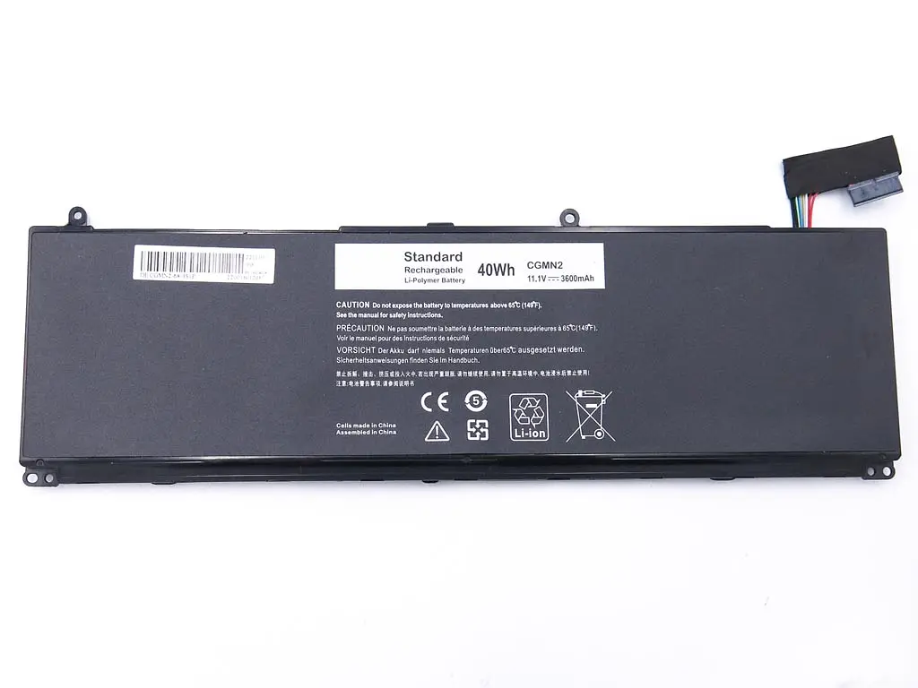 Акумулятор CGMN2 для Dell Inspiron 11 3000, 3135, 3137, 3138 (N33WY NYCRP) (11.1V 3600 mAh 40Wh) - фото 2