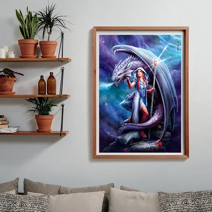 Пазл Anne Stokes Dragon Mage - 1000 шт. Clementoni 39956 - фото 3