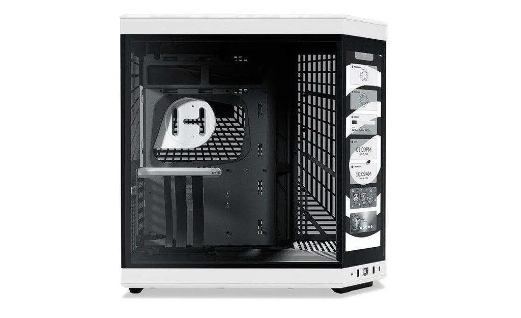 Корпус HYTE Y70 Touch Black/White (CS-HYTE-Y70-BW-L) - фото 3