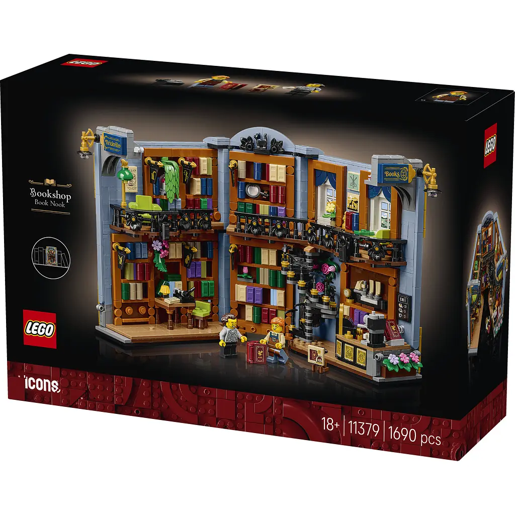 Конструктор LEGO Icons Книгарня: книжковий куточок 1690 ел. (11379) - фото 4