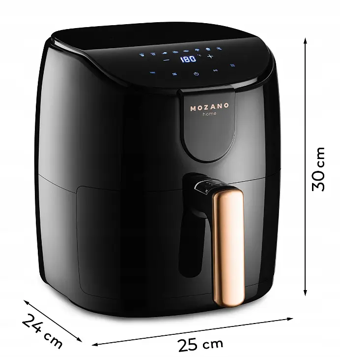 Аэрофритюрница Mozano Active Fryer Silver - фото 5