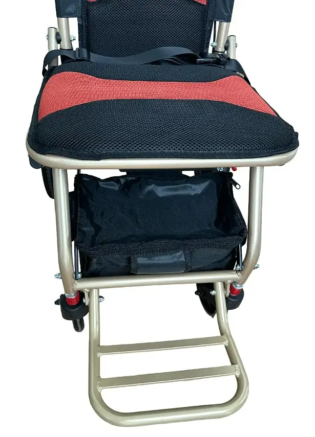 Кресло-каталка Vera Medical с ручными тормозами для людей с ограниченными возможностями весом до 100 кг (VRM-07) - фото 8