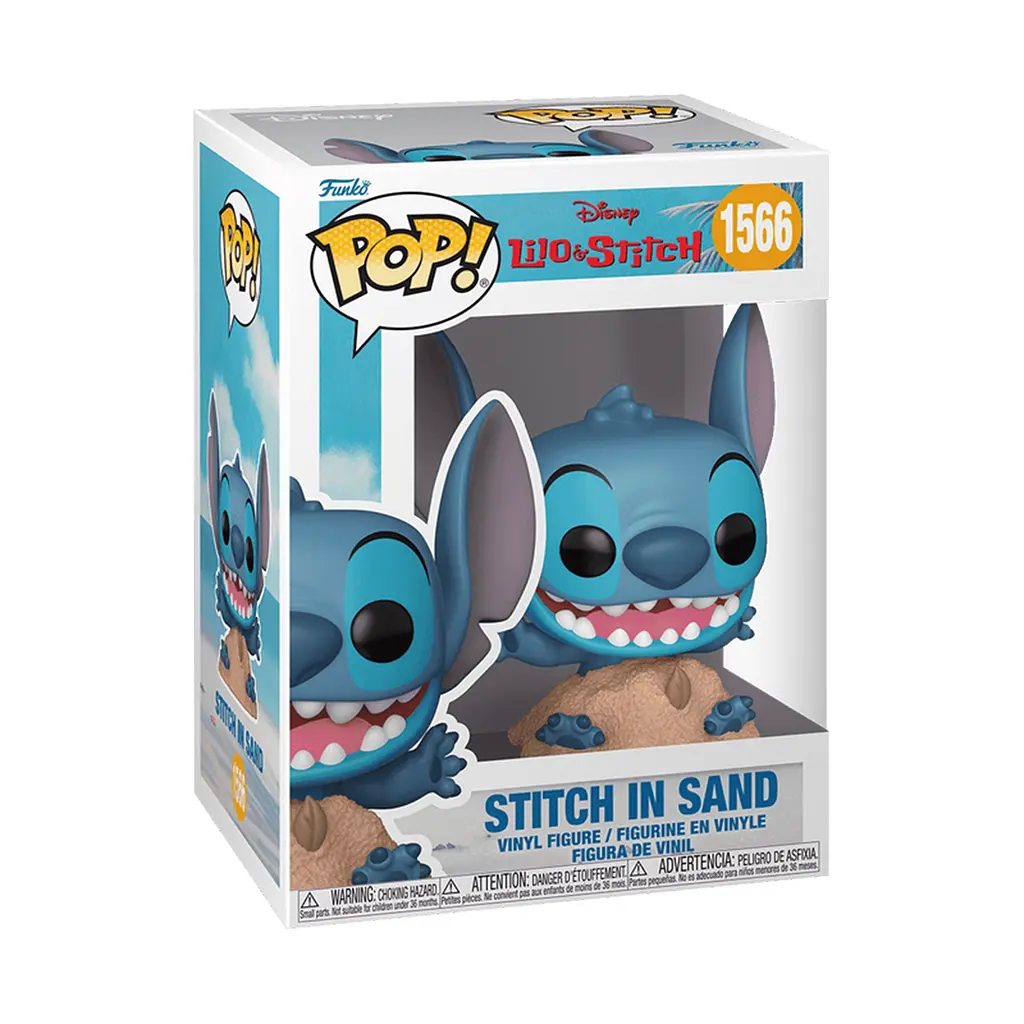Фігурка Фанко Поп Ліло та Стіч Стіч Funko Pop Lilo and Stitch Stitch 10см FP LS S 1566 - фото 3