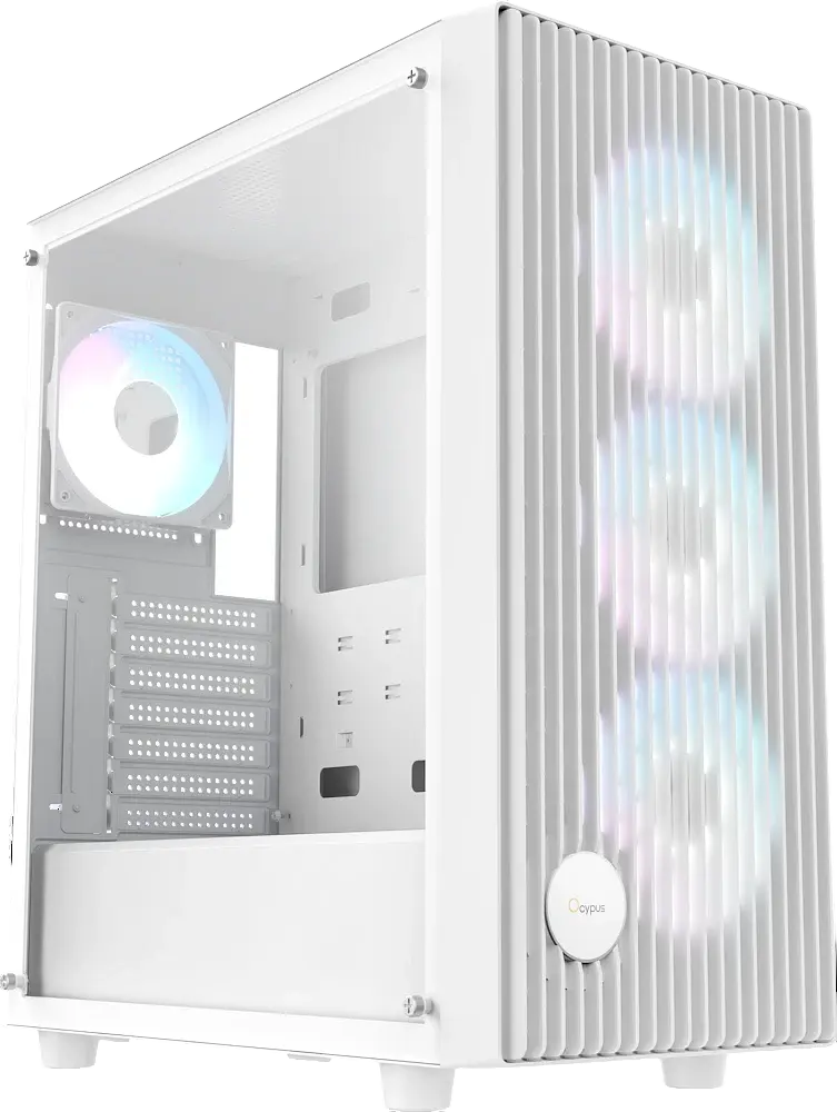 Корпус Ocypus Gamma C70 ARGB White (GAMMA-C70-WHG400XX-GL) - фото 6