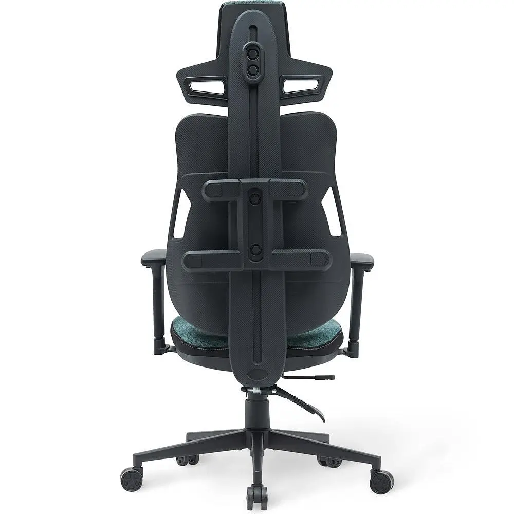 Геймерське крісло Mealux Cyberlux V8 Fabric Green (GM-V8 FZ)  - фото 4