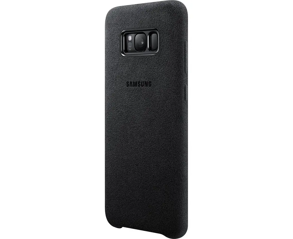 Чохол Official Alcantara Cover EF-XG955ASEGRU для Samsung Galaxy S8 Plus (6.2") Black - фото 4